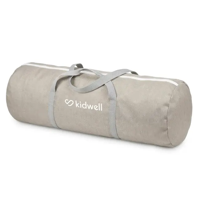 Tarc Pliabil Copii Kidwell Fanko 130x130 Cm Beige, Pentru Apartament, Spatiu Optimizat, Sigur, 0,  6 Ani Pjbkomofan02a1