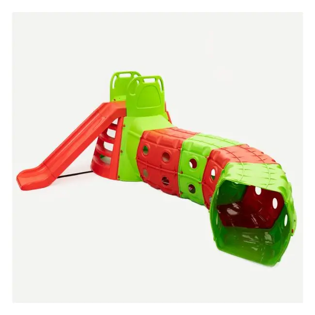 Tobogan cu tunel MyKids 01470/3 GREEN/RED MYK00081078