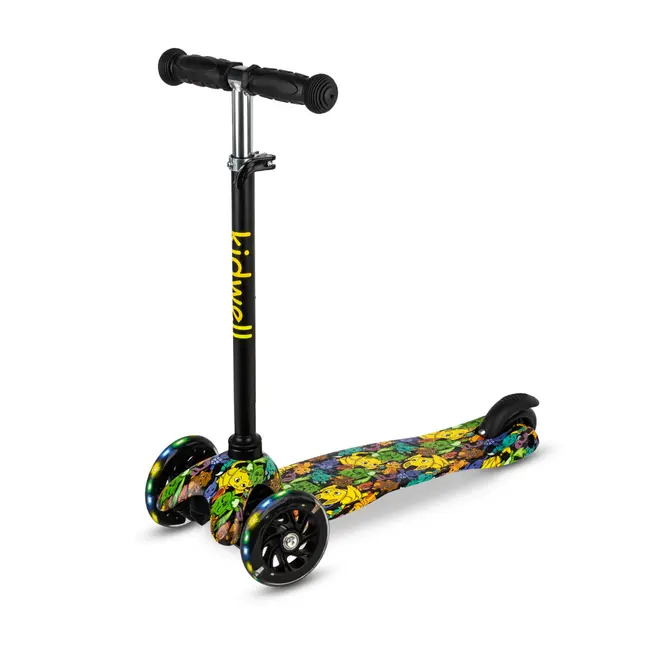 Trotineta Copii, Reglabila, Roti Luminoase, Uno Orbitail, 3+ Ani, Pana La 25 Kg, Kidwell Pjbhubauno02a5