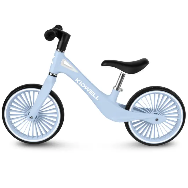 Bicicleta De Echilibru Fara Pedale Pentru Copii, Kidwell Nix Blue Aura, 3.05 Kg, Roti Pu 29 Cm, Reglabila, 80,  120 Cm, Max. 30 Kg Pjbrobinix06a0