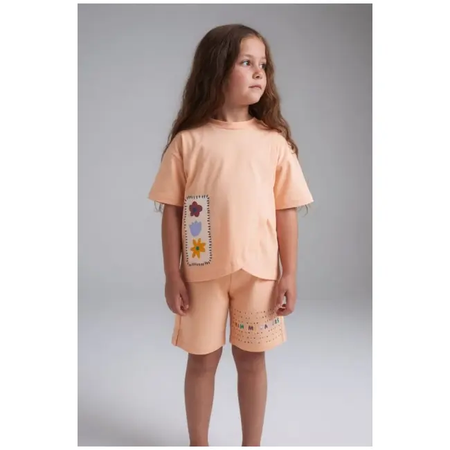 Compleu pentru fetite, din bumbac, comix by26y106-1