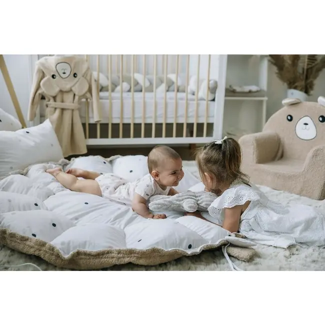 Cosulet rotund, Bubaba, Dots Beige BYN83907