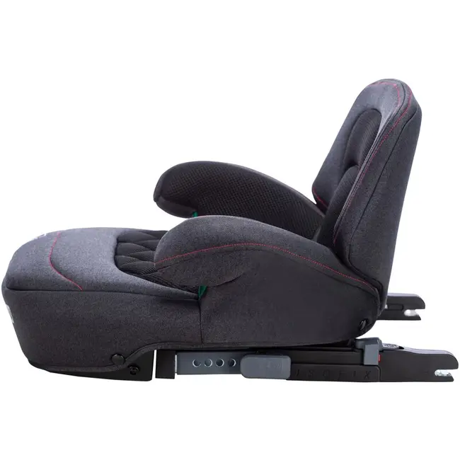 Inaltator auto, FreeOn, Cosmo Plus I-Size, Cu isofix, Cu spatar inaltat si cotiere, Potrivit pentru copiii intre 125 si 150 cm sau intre 25 si 36 Kg, Conform cu standardul european de securitate ECE R129, negru BYN48686