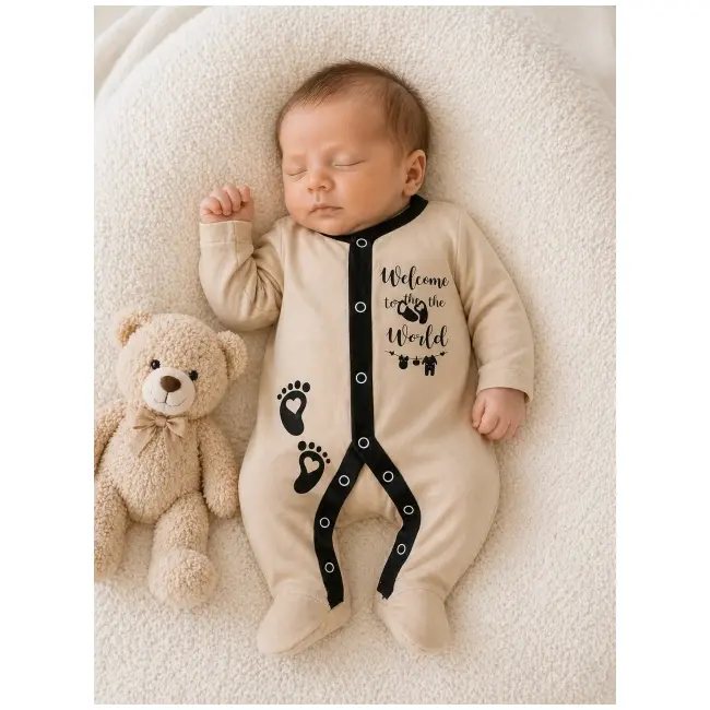 Salopeta bej cu botosei pentru bebelusi, steps bp4-13-1