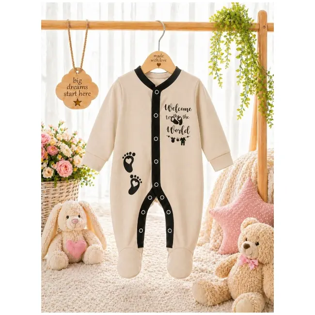 Salopeta bej cu botosei pentru bebelusi, steps bp4-13-1