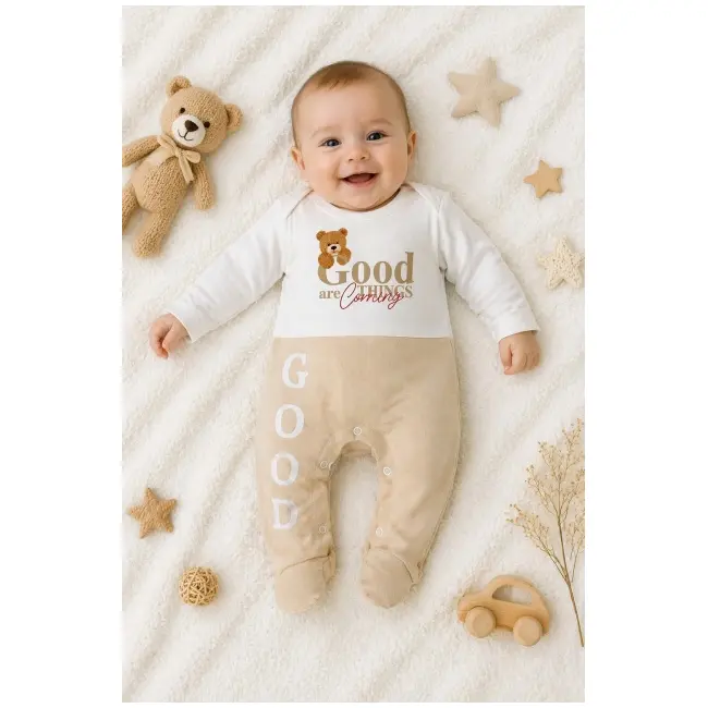 Salopeta cu botosei pentru bebelusi, bear bp4-19