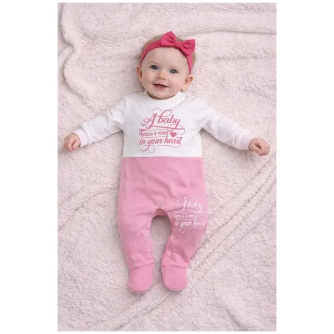 Salopeta din bumbac pentru bebelusi, cute baby bp114