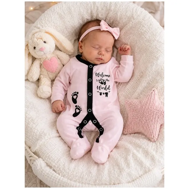 Salopeta din bumbac pentru bebelusi, little steps bp113