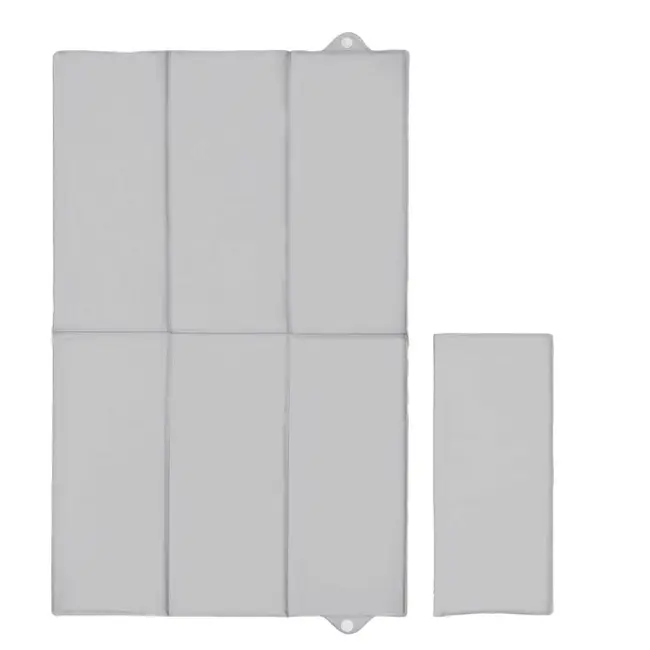 Saltea de infasat, Ceba Baby, Pliabila, 80x50 cm, Suprafata impermeabila, Multifunctionala, Pentru acasa si in deplasari, Basic Grey BYNW-307-000-270