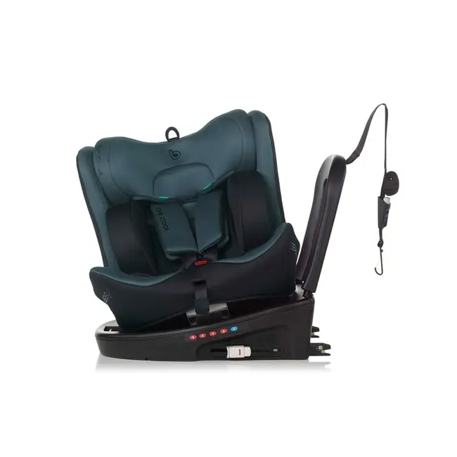 Scaun auto, Be Cool, Easy I-Size, Rotire 360 grade, 40 - 150 cm, 0 - 36 kg, Cu Isofix si Centura Top Tether, Conform cu standardul european de securitate ECE R129, Be Grass BYN8420421095492