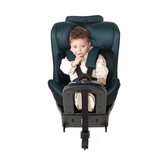 Scaun auto, Be Cool, Easy I-Size, Rotire 360 grade, 40 - 150 cm, 0 - 36 kg, Cu Isofix si Centura Top Tether, Conform cu standardul european de securitate ECE R129, Be Grass BYN8420421095492
