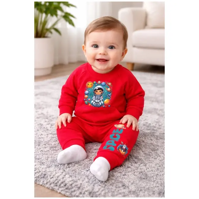 Trening pentru bebelusi din bumbac, space bnb01-3-1