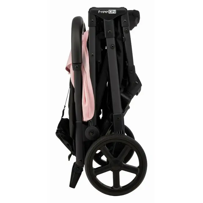Carucior sport, FreeON, Tao, Pana la 22 Kg, 6.9 Kg, Cu maner pentru transport, Conform cu standardul european EN, Pink BYN82009