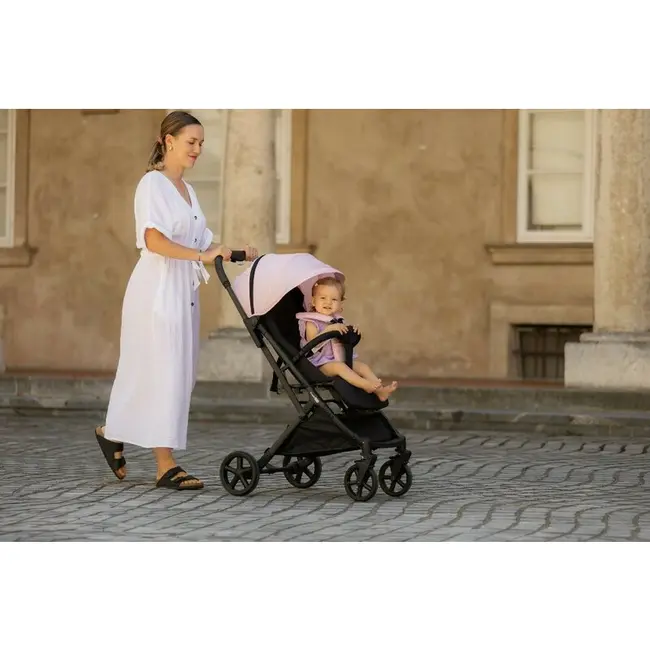 Carucior sport, FreeON, Tao, Pana la 22 Kg, 6.9 Kg, Cu maner pentru transport, Conform cu standardul european EN, Pink BYN82009