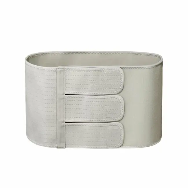 Centura postpartum, Frida Mom, Pentru recuperare dupa cezariana, Universala 60-120 cm, Reglabila, Material moale, Protectie cicatrice, Gri BYNFRIBP