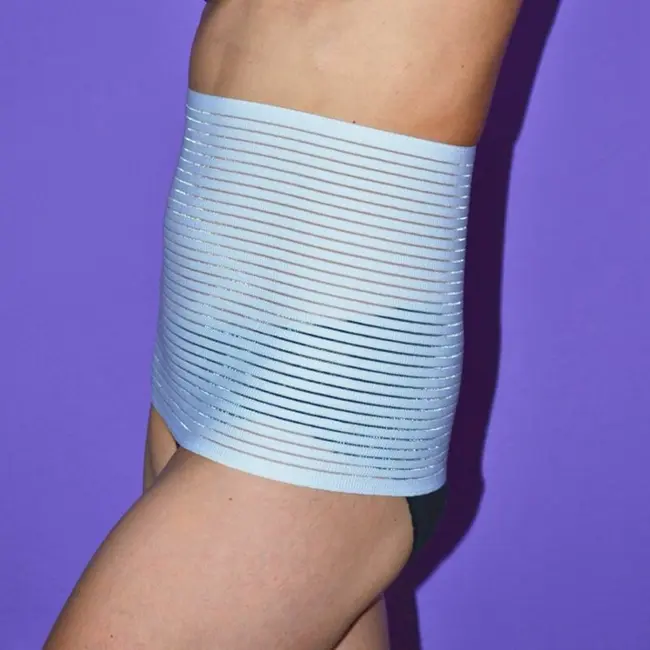 Centura reglabila, New Baby, Pentru perioada post-natala, Marimea M, Alb BYN3621