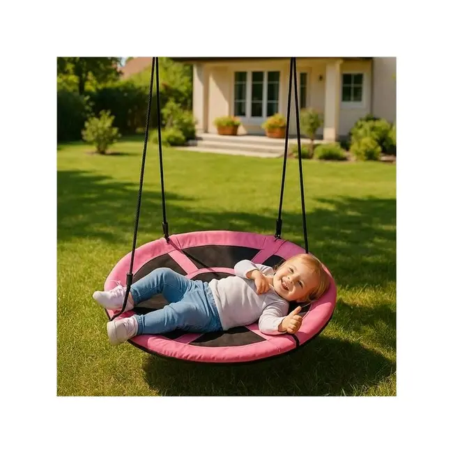Leagan, Baby Mix, Cuib Nest Swing 100 cm, Pink BYN58229