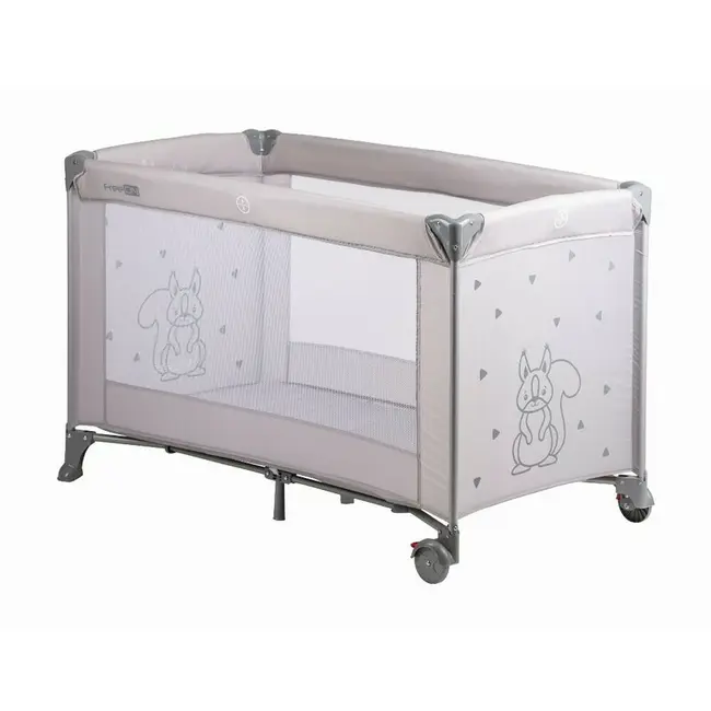 Patut pliant, FreeON, Nap, Cu un nivel, 120x60 cm, Grey BYN83020