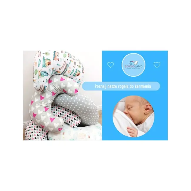 Perna pentru alaptat, Bocioland, Gray Stars, Cu husa detasabila, Din bumbac, 50x18 cm, BYNBOC0175