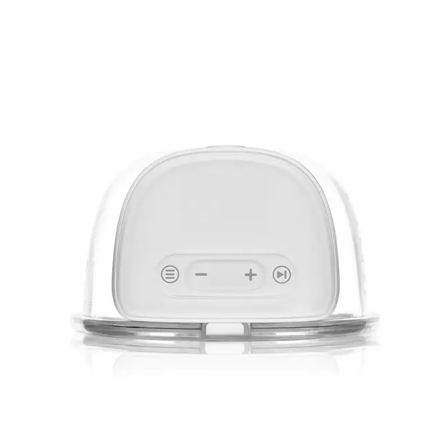 Pompa de san, Lionelo, Fidi Free Lumi, Portabila, Cu accesorii, Hands-free, 9 functii de masaj, Functie iluminare pentru noapte, Fara BPA, Autonomie 3 h, Capacitate 180 ml, Alb BYNLOC-FIDI_FREE_LUMI_WHITE_NATURAL