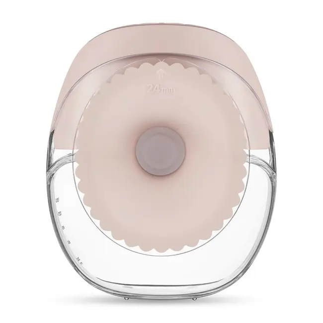 Pompa de san, Lionelo, Fidi Free Slim Duo, Portabila, Cu accesorii, Hands-free, Trifazata, Panou control, Autonomie pana la 3 h, 9 functii de masaj, Silentioasa- 40 db, Capacitate 150 ml, Roz BYNLOC-FIDI_FREE_SLIM_DUO