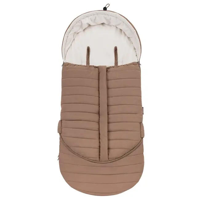 Sac de iarna, Lionelo, Oli, Pentru carucior, landou sau scaun auto, 101x45 cm, Impermeabil, Rezistent pana la -20 grade, Extensibil, Maro BYNLO-OLI_NUTTY