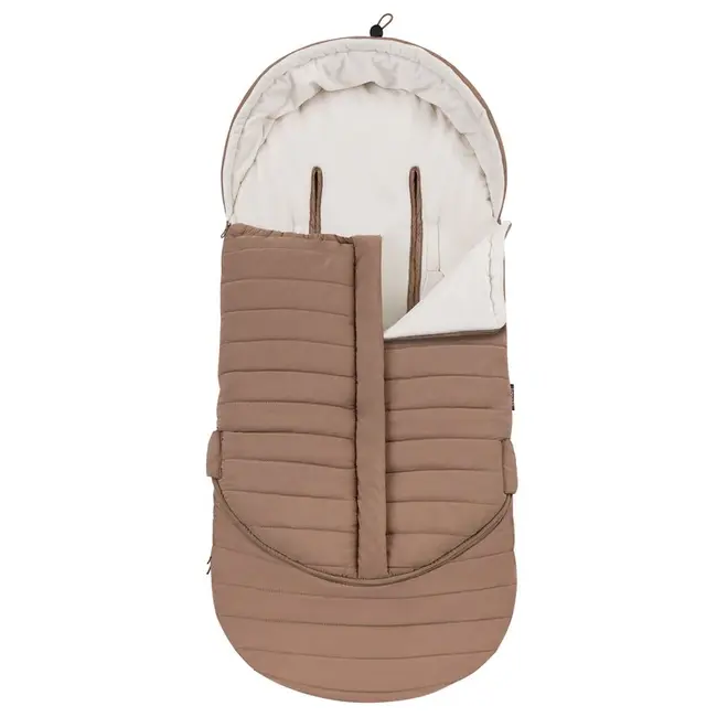 Sac de iarna, Lionelo, Oli, Pentru carucior, landou sau scaun auto, 101x45 cm, Impermeabil, Rezistent pana la -20 grade, Extensibil, Maro BYNLO-OLI_NUTTY