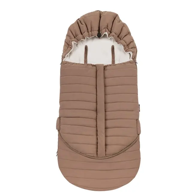 Sac de iarna, Lionelo, Oli, Pentru carucior, landou sau scaun auto, 101x45 cm, Impermeabil, Rezistent pana la -20 grade, Extensibil, Maro BYNLO-OLI_NUTTY