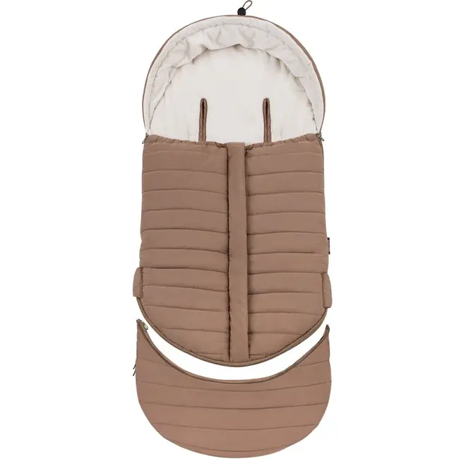 Sac de iarna, Lionelo, Oli, Pentru carucior, landou sau scaun auto, 101x45 cm, Impermeabil, Rezistent pana la -20 grade, Extensibil, Maro BYNLO-OLI_NUTTY