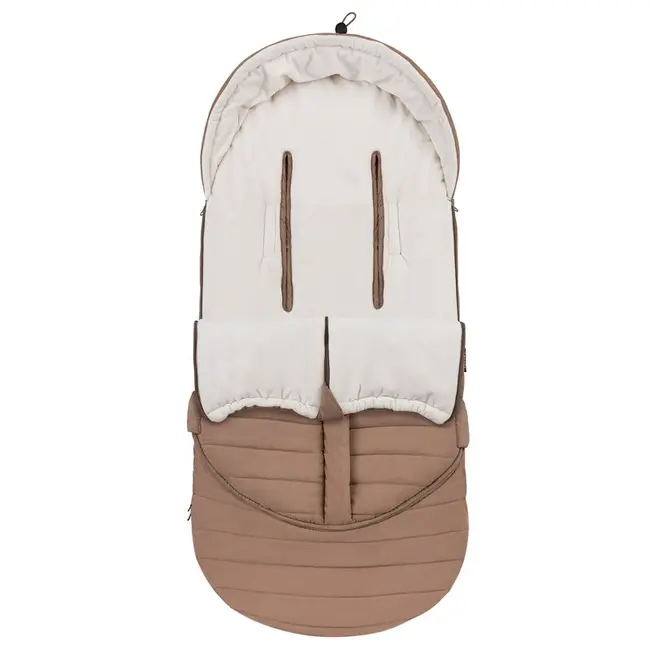 Sac de iarna, Lionelo, Oli, Pentru carucior, landou sau scaun auto, 101x45 cm, Impermeabil, Rezistent pana la -20 grade, Extensibil, Maro BYNLO-OLI_NUTTY