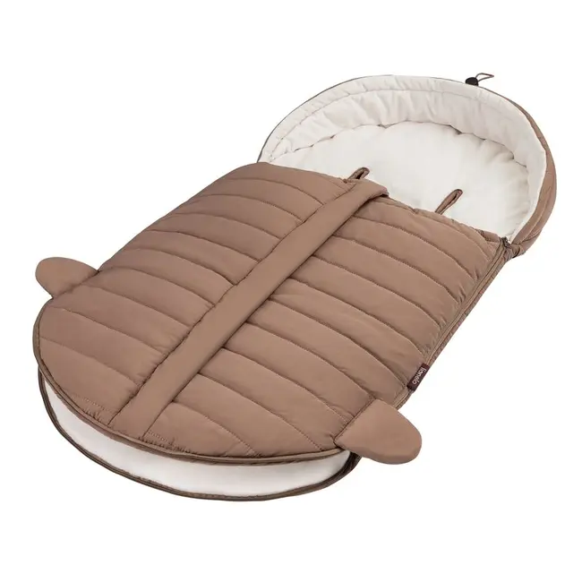 Sac de iarna, Lionelo, Oli, Pentru carucior, landou sau scaun auto, 101x45 cm, Impermeabil, Rezistent pana la -20 grade, Extensibil, Maro BYNLO-OLI_NUTTY