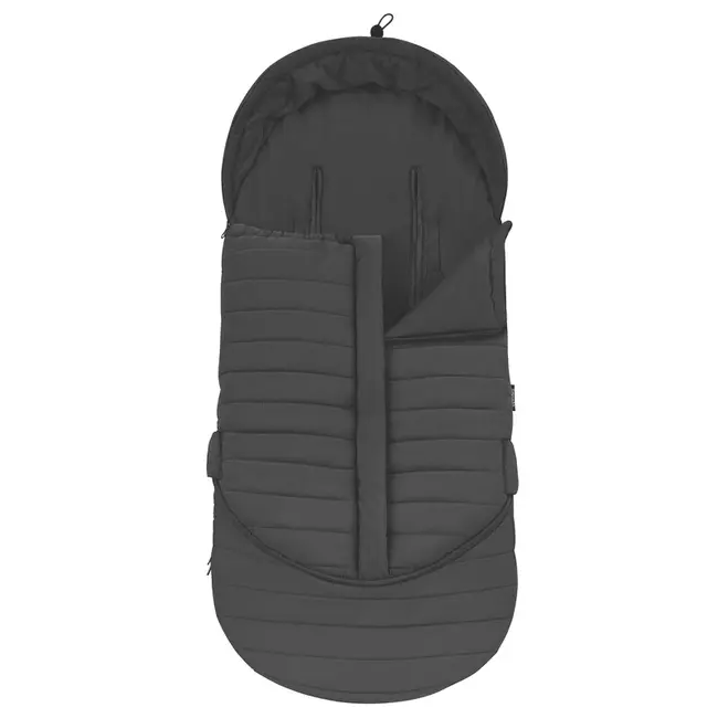 Sac de iarna, Lionelo, Oli, Pentru carucior, landou sau scaun auto, 101x45 cm, Impermeabil, Rezistent pana la -20 grade, Extensibil, Negru BYNLO-OLI_BLACK