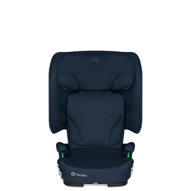 Scaun auto pliabil, Lionelo, Orin, i-Size, 100-150 cm, Tetiera reglabila in 14 pozitii, Spatar in 4 pozitii, Isofix+Top Tether, Sezut ergonomic, Husa transport, Suport sticla, Albastru BYNLO-ORIN_I-SIZE_BLUE_NAVY