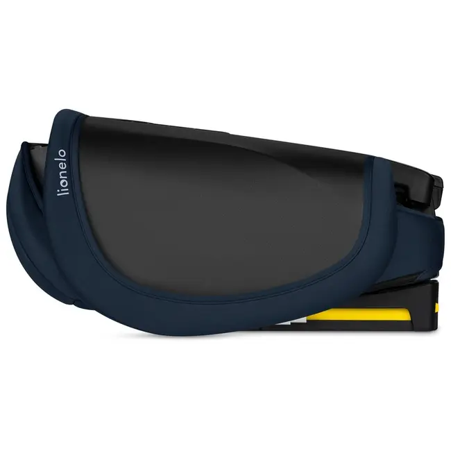 Scaun auto pliabil, Lionelo, Orin, i-Size, 100-150 cm, Tetiera reglabila in 14 pozitii, Spatar in 4 pozitii, Isofix+Top Tether, Sezut ergonomic, Husa transport, Suport sticla, Albastru BYNLO-ORIN_I-SIZE_BLUE_NAVY