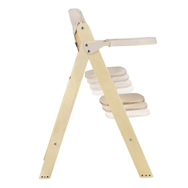 Scaun de masa, Lionelo, Floris, 3 in 1, Din Lemn, Transformabil, Reglabil pe inaltime in 4 pozitii, Suport picioare- 4 pozitii, 6 luni- 12 ani, Sustine 40 kg, Bej BYNLO-FLORIS_BEIGE_NATURAL