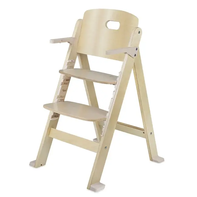 Scaun de masa, Lionelo, Floris, 3 in 1, Din Lemn, Transformabil, Reglabil pe inaltime in 4 pozitii, Suport picioare- 4 pozitii, 6 luni- 12 ani, Sustine 40 kg, Bej BYNLO-FLORIS_BEIGE_NATURAL