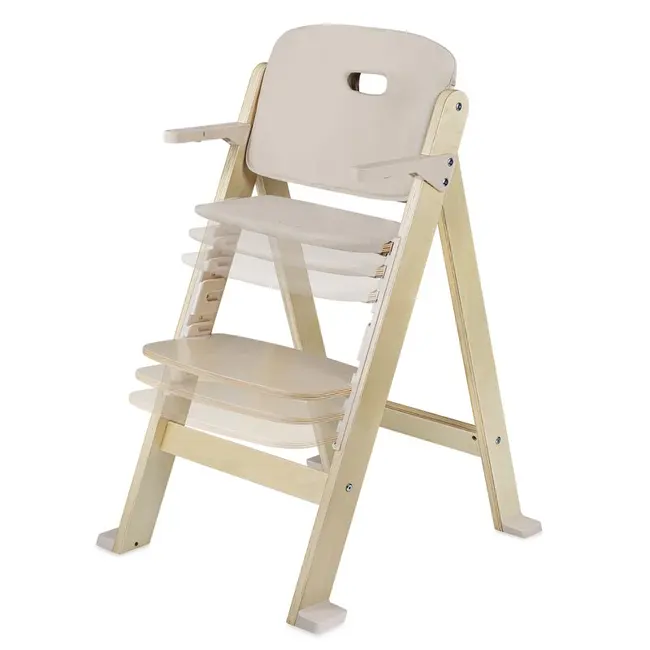 Scaun de masa, Lionelo, Floris, 3 in 1, Din Lemn, Transformabil, Reglabil pe inaltime in 4 pozitii, Suport picioare- 4 pozitii, 6 luni- 12 ani, Sustine 40 kg, Bej BYNLO-FLORIS_BEIGE_NATURAL