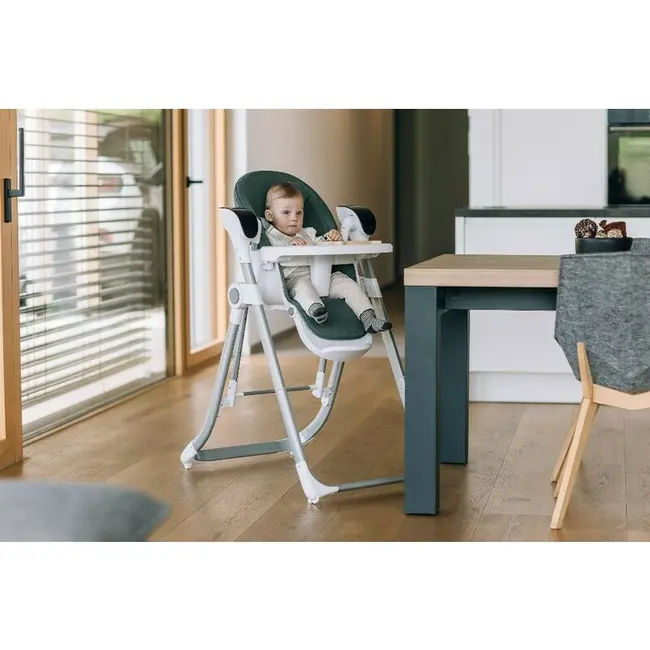 Scaun de masa si balansoar, FreeON, Oli Deluxe, 2 in 1, Transformabil, Multifunctional, Cu melodii de leagan, 0 luni+, Beige BYN82443