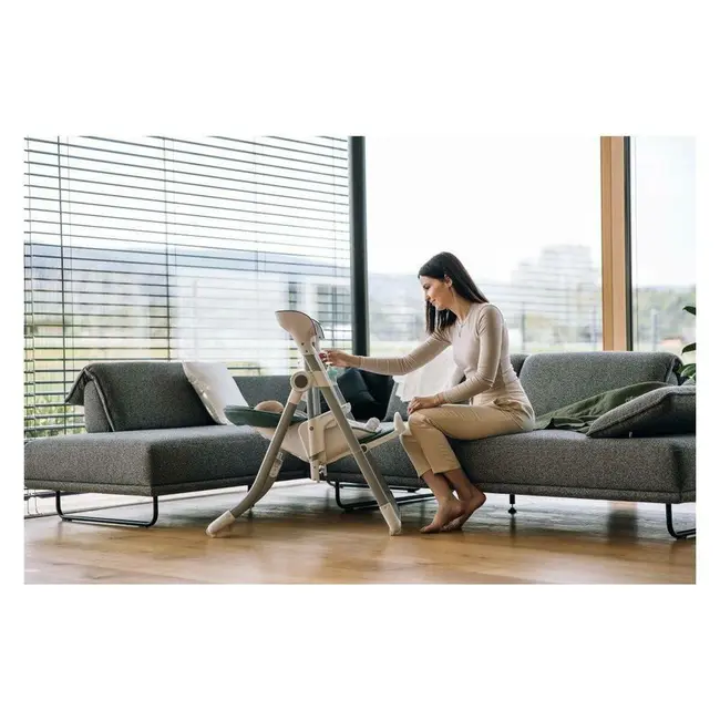 Scaun de masa si balansoar, FreeON, Oli Deluxe, 2 in 1, Transformabil, Multifunctional, Cu melodii de leagan, 0 luni+, Pistachio BYN82436