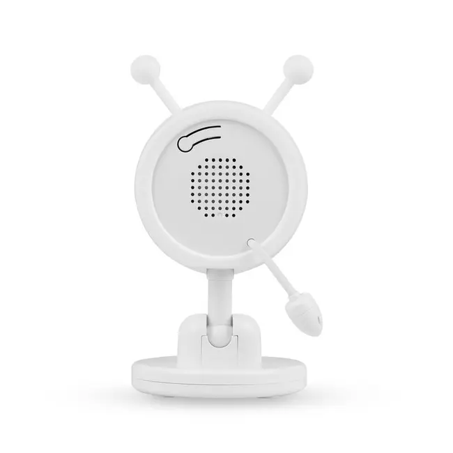 Video monitor, Lionelo, Babyline 3.4, Ecran LCD de 3.5 inch, Raza de actiune pana la 300 m, Conectare 4 camere, Autonomie 8 h, Lampa RGB incorporata, Cantece de leagan, Zoom 4X, Mod nocturn, Alb BYNLOC-BABYLINE_3.4