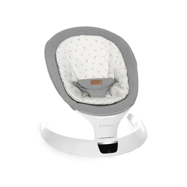 Balansoar electric, Jane, Moon, Cu 5 trepte de viteza, Timer, 12 melodii si 5 sunete ale naturii, Conform cu standardul european EN 12790:2023, Mist BYN8420421091616