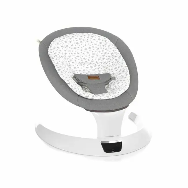 Balansoar electric, Jane, Moon, Cu 5 trepte de viteza, Timer, 12 melodii si 5 sunete ale naturii, Conform cu standardul european EN 12790:2023, Mist BYN8420421091616