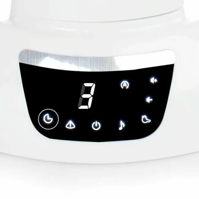 Balansoar electric, Jane, Moon, Cu 5 trepte de viteza, Timer, 12 melodii si 5 sunete ale naturii, Conform cu standardul european EN 12790:2023, Mist BYN8420421091616