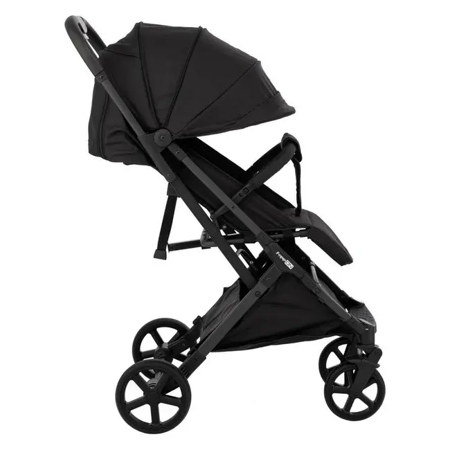 Carucior sport, FreeON, Tao, Pana la 22 Kg, 6.9 Kg, Cu maner pentru transport, Conform cu standardul european EN, Black BYN81989