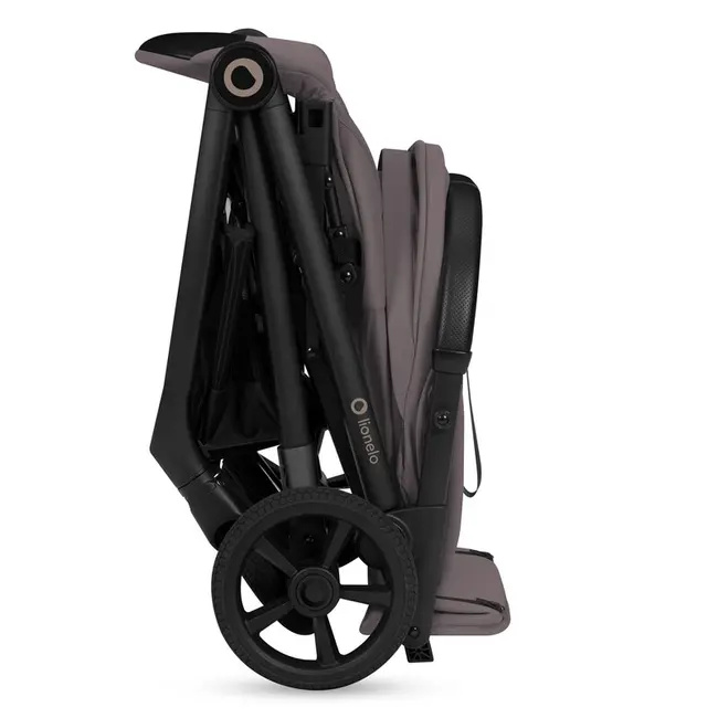 Carucior sport, Lionelo, Tansi, Pliere automata, Ultracompact, Manevrare cu o mana, Roti cu tehnologie GravelTech, Spatar si suport picioare reglabile, 6-48 luni, Sustine 22 kg, Bej Taupe BYNLO-TANSI_BEIGE_TAUPE