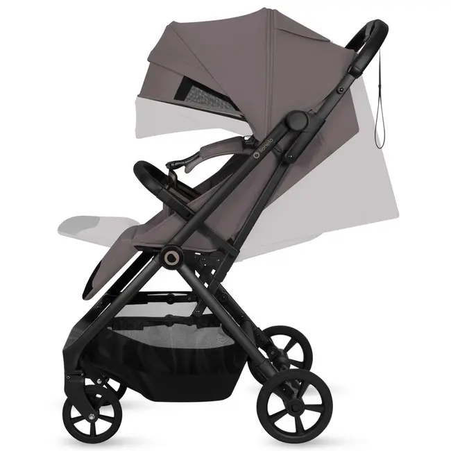 Carucior sport, Lionelo, Tansi, Pliere automata, Ultracompact, Manevrare cu o mana, Roti cu tehnologie GravelTech, Spatar si suport picioare reglabile, 6-48 luni, Sustine 22 kg, Bej Taupe BYNLO-TANSI_BEIGE_TAUPE