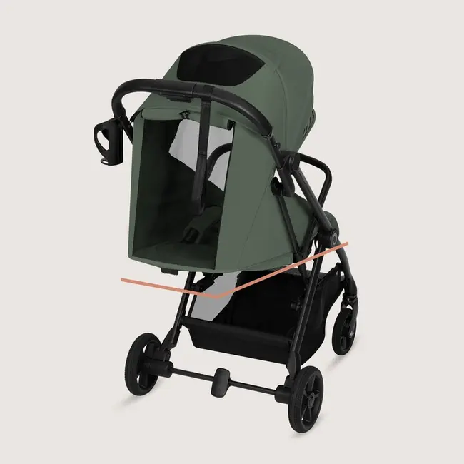 Carucior sport, Lionelo, Tansi, Pliere automata, Ultracompact, Manevrare cu o mana, Roti cu tehnologie GravelTech, Spatar si suport picioare reglabile, 6-48 luni, Sustine 22 kg, Verde BYNLO-TANSI_GREEN_EMERALD