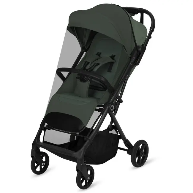 Carucior sport, Lionelo, Tansi, Pliere automata, Ultracompact, Manevrare cu o mana, Roti cu tehnologie GravelTech, Spatar si suport picioare reglabile, 6-48 luni, Sustine 22 kg, Verde BYNLO-TANSI_GREEN_EMERALD