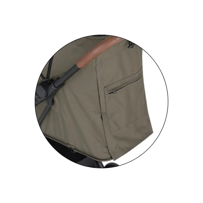 Carucior sport, Petite&Mars, Fly, Pliere compacta, Spatar reglabil pana la pozitie de somn, Suport picioare reglabil, Copertina extensibila cu protectie UPF40+, Suport pahar inclus, Pana la 22 kg, 0 luni+, Verde BYN554841