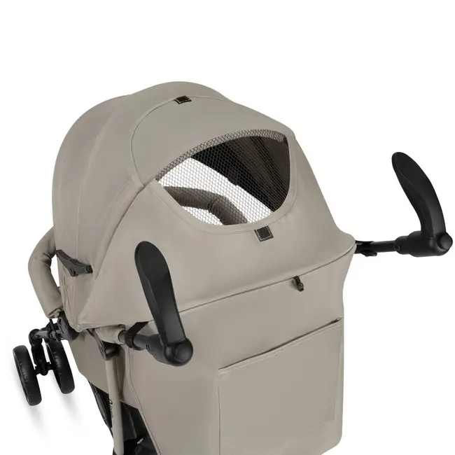 Carucior sport compact, Lionelo, Irma, Spatar ajustabil in 4 pozitii, Suport picioare reglabil, Manere rotative, Pliere tip umbrela, 6- 36 luni, Pana la 15 kg, Conform cu EN1888-1:2018, Bej BYNLO-IRMA_BEIGE_SAND